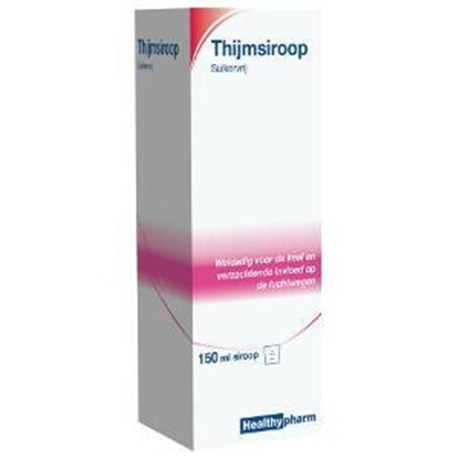 HEALTHYPHARM THIJMSIROOP SUIKERVRIJ 150ML